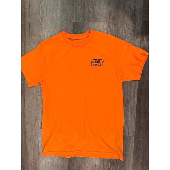 Trinity swamp rats 4wheeeler atv bright orange tshirt size men’s medium - Picture 4 of 4